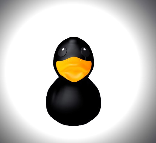 +VOND+ RubberDuck Collection Gacha - black [ADD/REZZ]