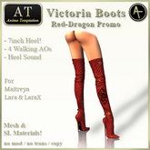AT - Anima Temptation Victoria Red-Dragon Boots DEMO