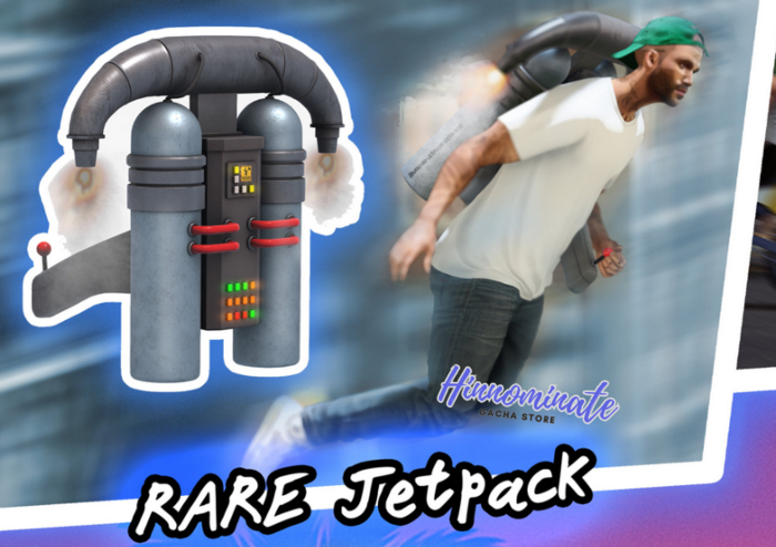 Second Life Marketplace - [Bad Unicorn] Jetpack - Wanted Not Wasted ...