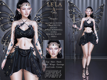 {Le'La} Dark Butterfly Fairy ♥Halloween♥