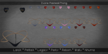 [HU] Ivone Pasties&Thong_ALL BODIES !! WEAR TO UNPACK!!