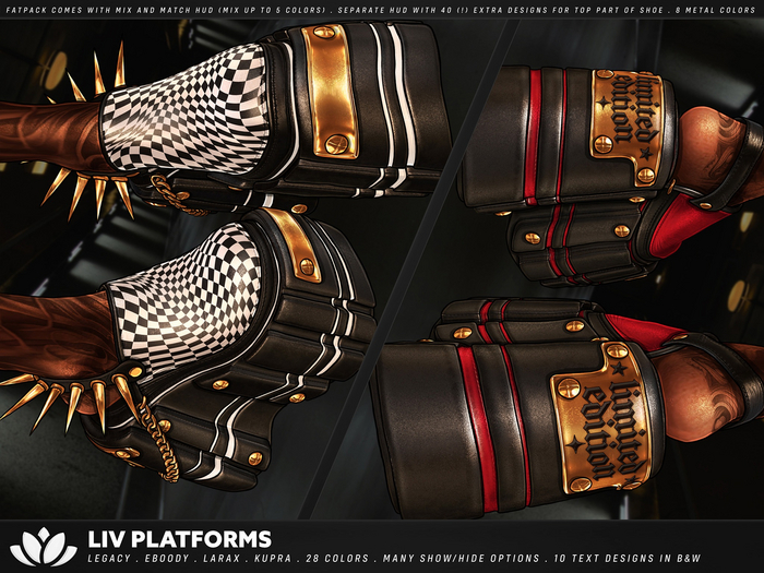 [BL] Liv platforms // FATPACK