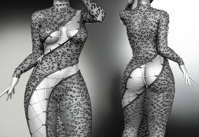 Stella Dress Leopard
