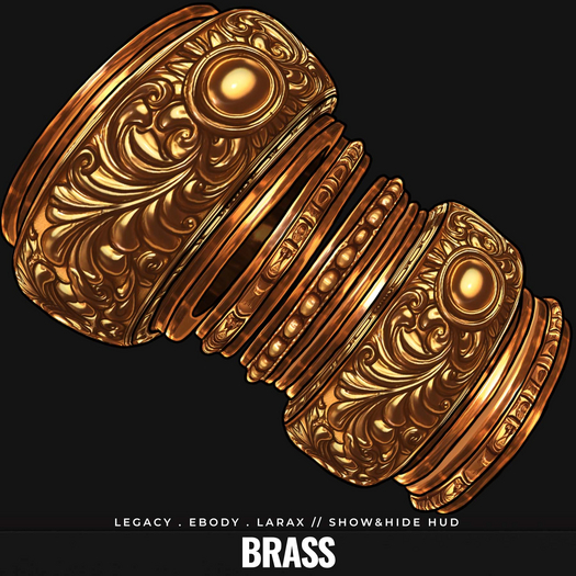 [BL] Bea bracelets 1.0 // brass