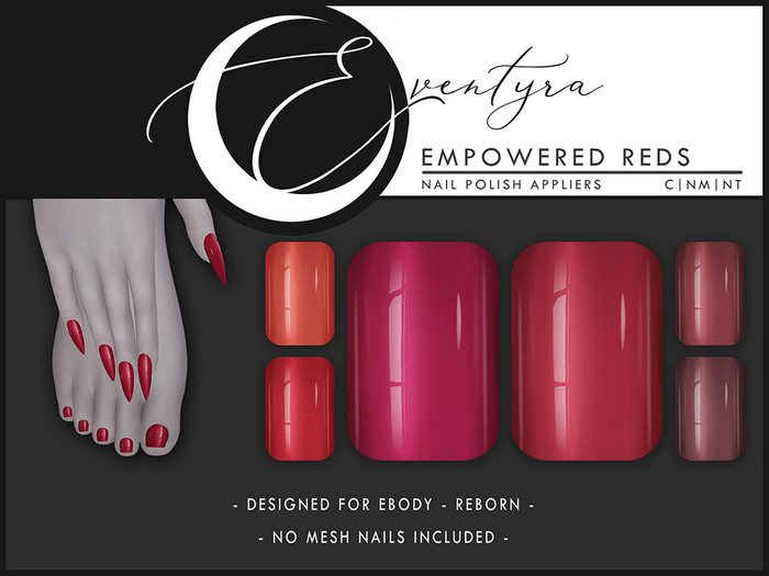 Eventyra - Reborn Nail HUD - Empowered Reds