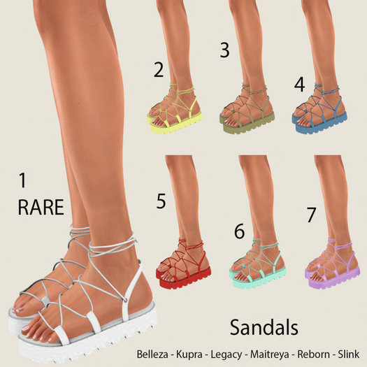 01 ILL sandals RARE
