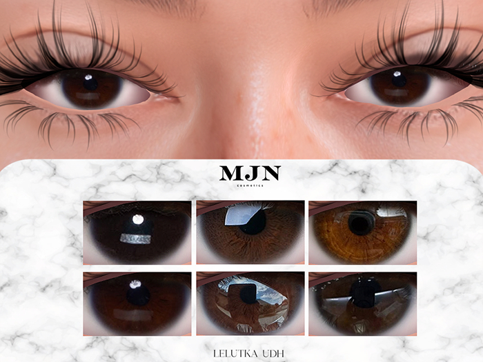 [MJN] Essential Brown Eyes {LELUTKA-UDH}