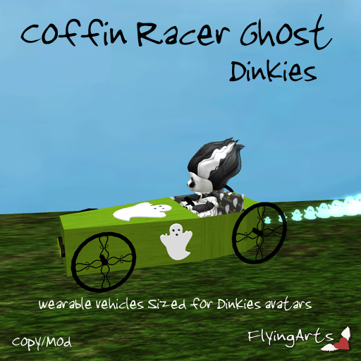 !FA! Coffin Racer Ghost Dinkies
