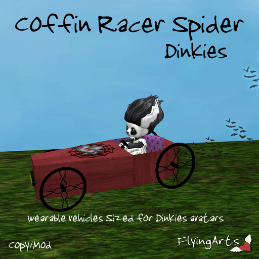 !FA! Coffin Racer Spider Dinkies