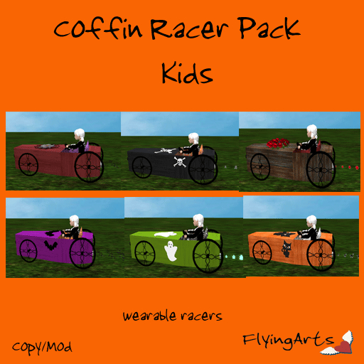 !FA! Coffin Racers Pack Kids