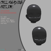 Midori's Stuff - M4 Momo & KeMomo Cell Shading Outline