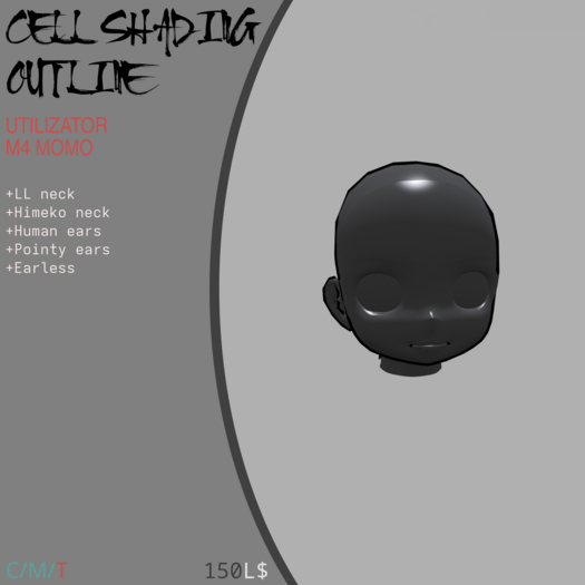 Midori's Stuff - M4 Momo Cell Shading Outline