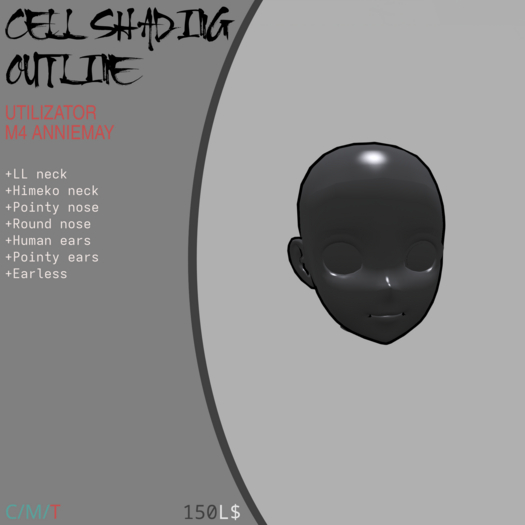 Midori's Stuff - M4 AnnieMay Cell Shading Outline