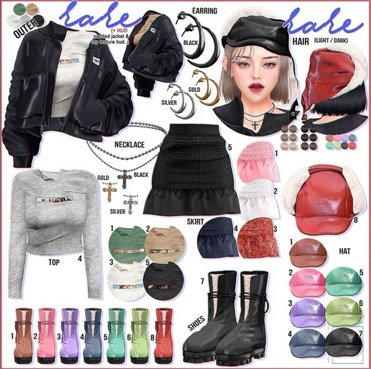 `M.BIRDIE / Sia look.HAIR-Light RARE