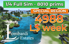 1/4 Full Region (Shima) 4988 L Week 8010 Prims