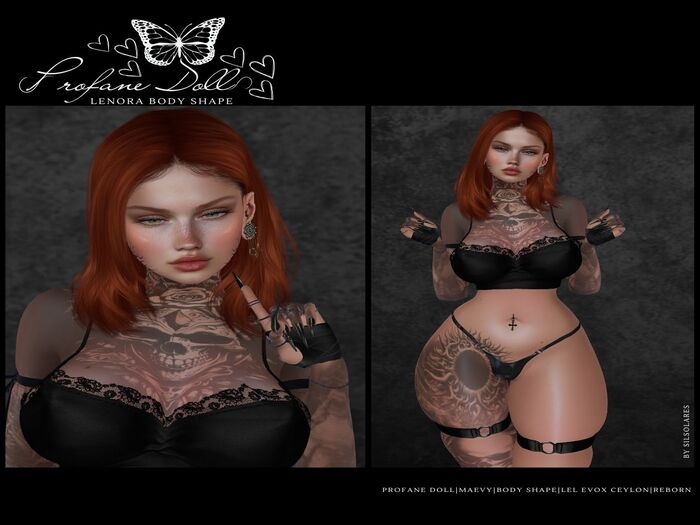 PROFANE DOLL - BODY SHAPE LEL EVOX CAMILLA//REBORN - LENORA