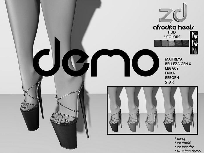 *ZD* Afrodita Heels DEMO