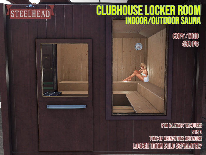 STEELHEAD CLUBHOUSE SAUNA - PG