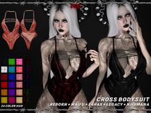 ::Dark:: Cross Bodysuit / LaraX Legacy Reborn Waifu Nhumana