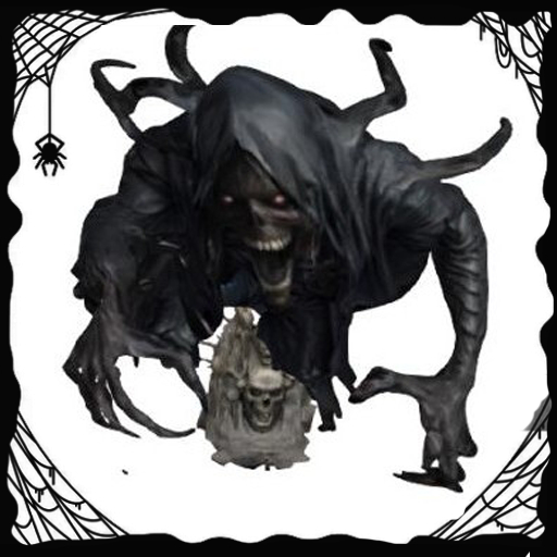 Tree Trunk with Skull n Monster