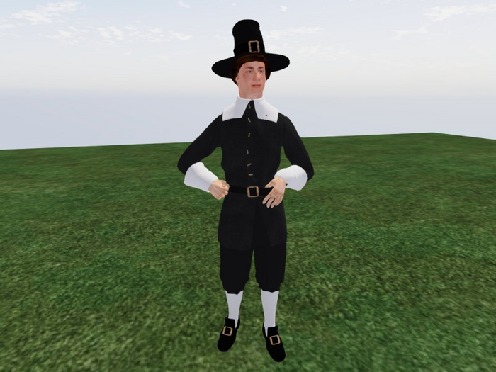 TM Pilgrim 3D Person - Male