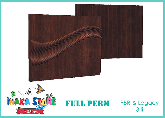 WALL PANEL WAVE INAKA STORE (add)