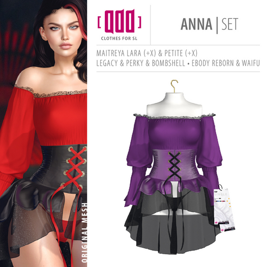 [ADD] Anna Set - Violet
