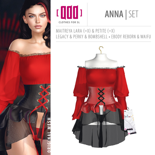 [ADD] Anna Set - Red