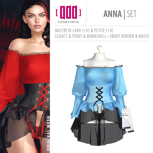[ADD] Anna Set - BlueL