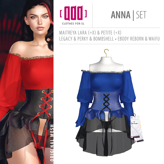 [ADD] Anna Set - Blue