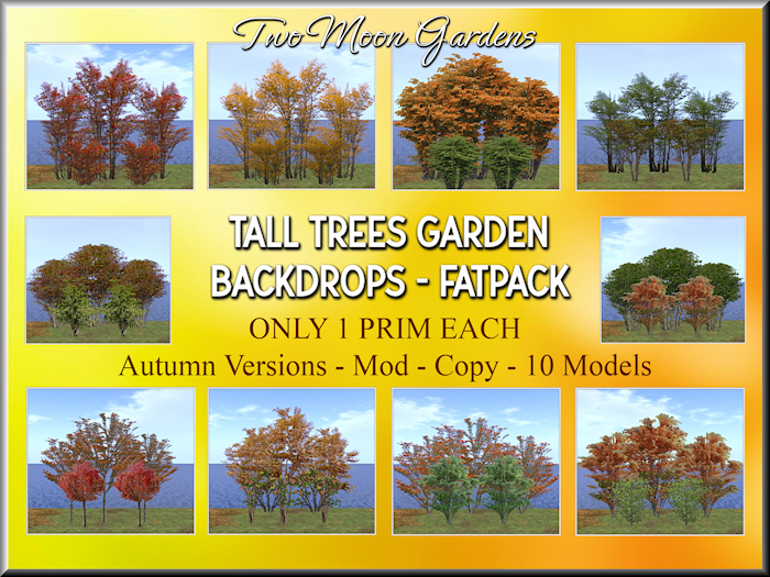 Autumn Garden|Backdrop FAT PACK