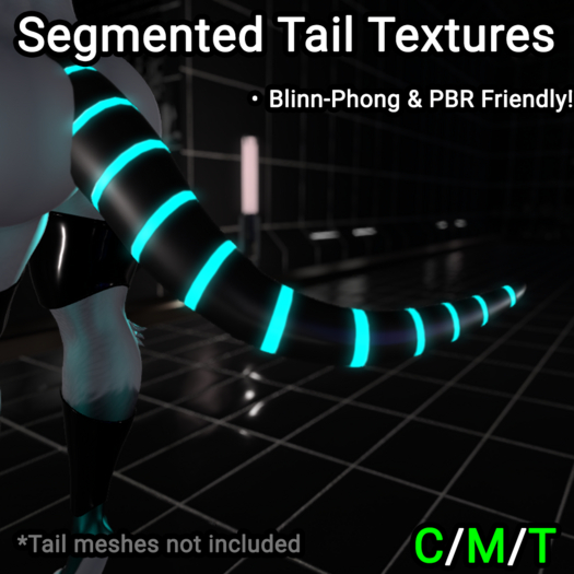 Textur Tail Second Life Marketplace - Generic Segmented Tail Textures