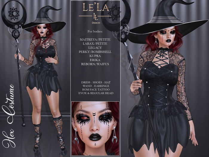 {Le'La} Hex Costume ♥Halloween Costume♥