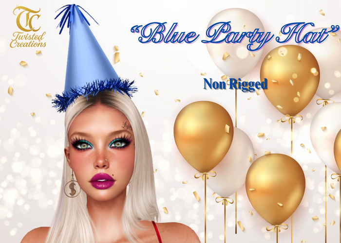 TC - Party Hat Blue