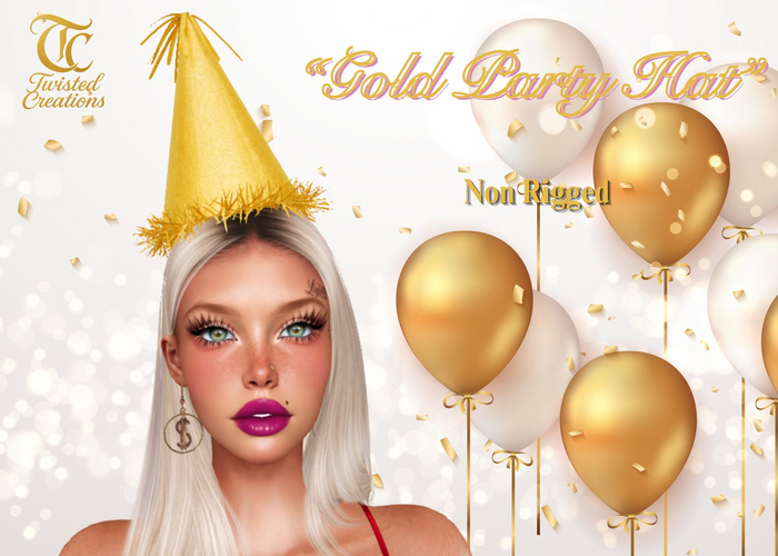 TC - Party Hat Gold