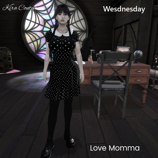 Wednesday DEMO dress Momma texture Classic