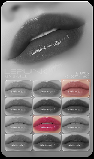 DEMO [ LePunk ] Xen Lipstick +EVOX+ HD [ADD]