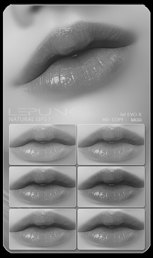 DEMO [ LEPUNK ] Natural Lips +EVOX+ HD [ADD]