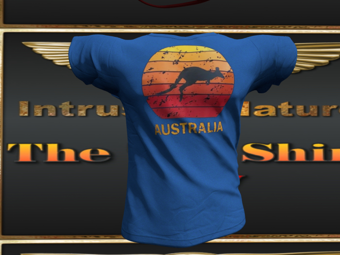 :::IDJ::: Australia Tee (Blue)