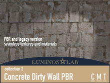 LL Concrete Dirty Wall PBR (coll2) Full Perm