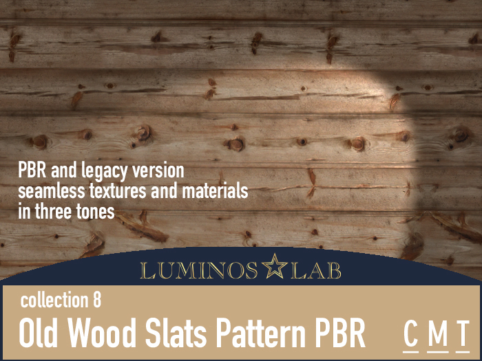 LL Old Wood Slats Pattern PBR (coll8) Full Perm