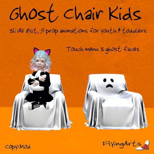 !FA! Ghost Chair Kids
