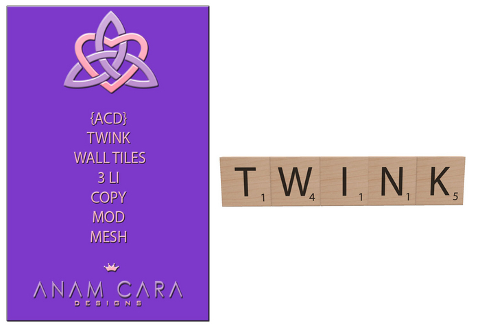 {ACD} Twink Wall Tiles (3LI)