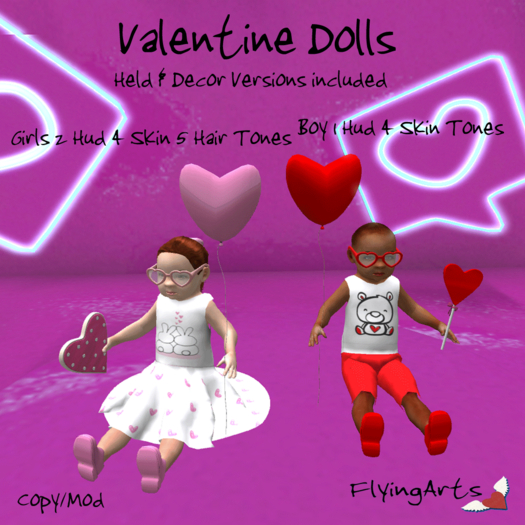 !FA! Valentine Dolls