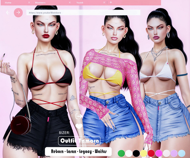 .:: Youke.: Tamara Bra ( 9 Collors )