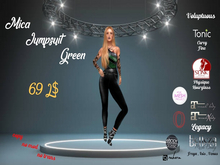 Angel's Store - Mica Jumpsuit Green