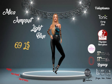 Angel's Store - Mica Jumpsuit Light Blue