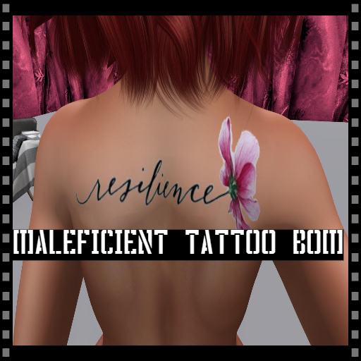 RESILIENSE MALEFICIENT TATTOO BOM