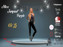 Angel's Store - Mica Jumpsuit Purple