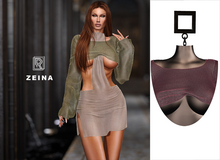 RAPTURE-Top Zeina-Burgundy